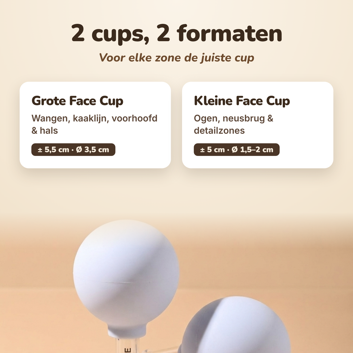 GEZICHT CONTOURING CUPS